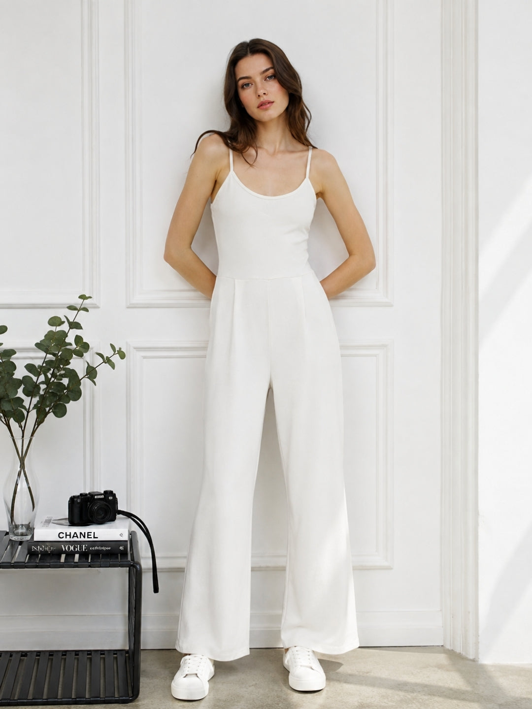 Clobug Women Shoulder Strap Jumpsuit