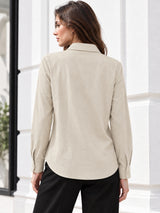 Clobug Women Full Sleeve Formal Shirt