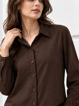 Clobug Women Full Sleeve Formal Shirt