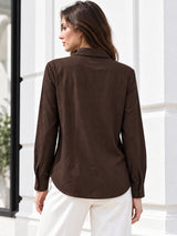 Clobug Women Full Sleeve Formal Shirt