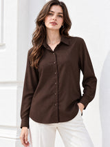 Clobug Women Full Sleeve Formal Shirt