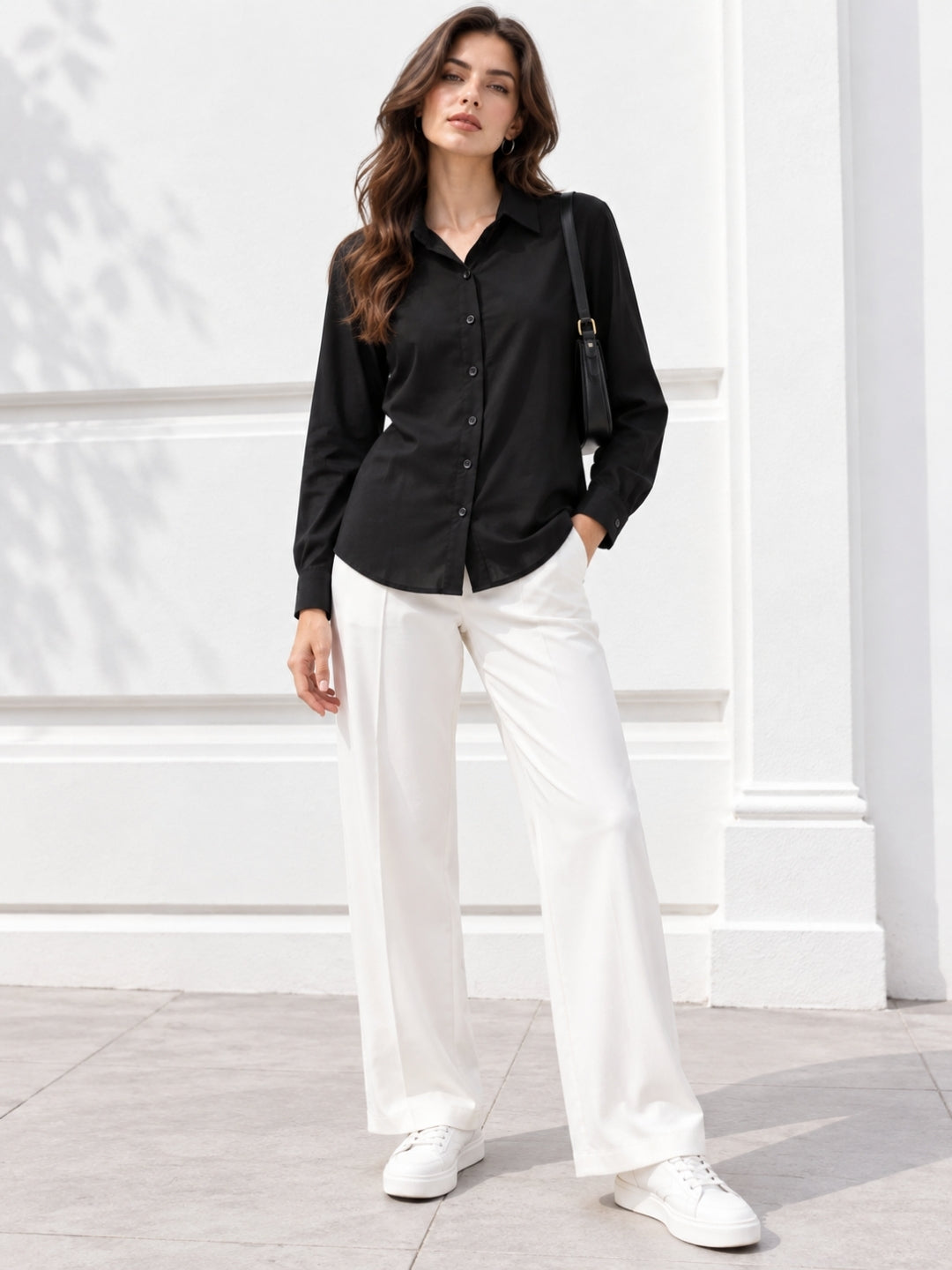 Clobug Women Full Sleeve Formal Shirt