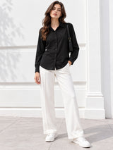 Clobug Women Full Sleeve Formal Shirt