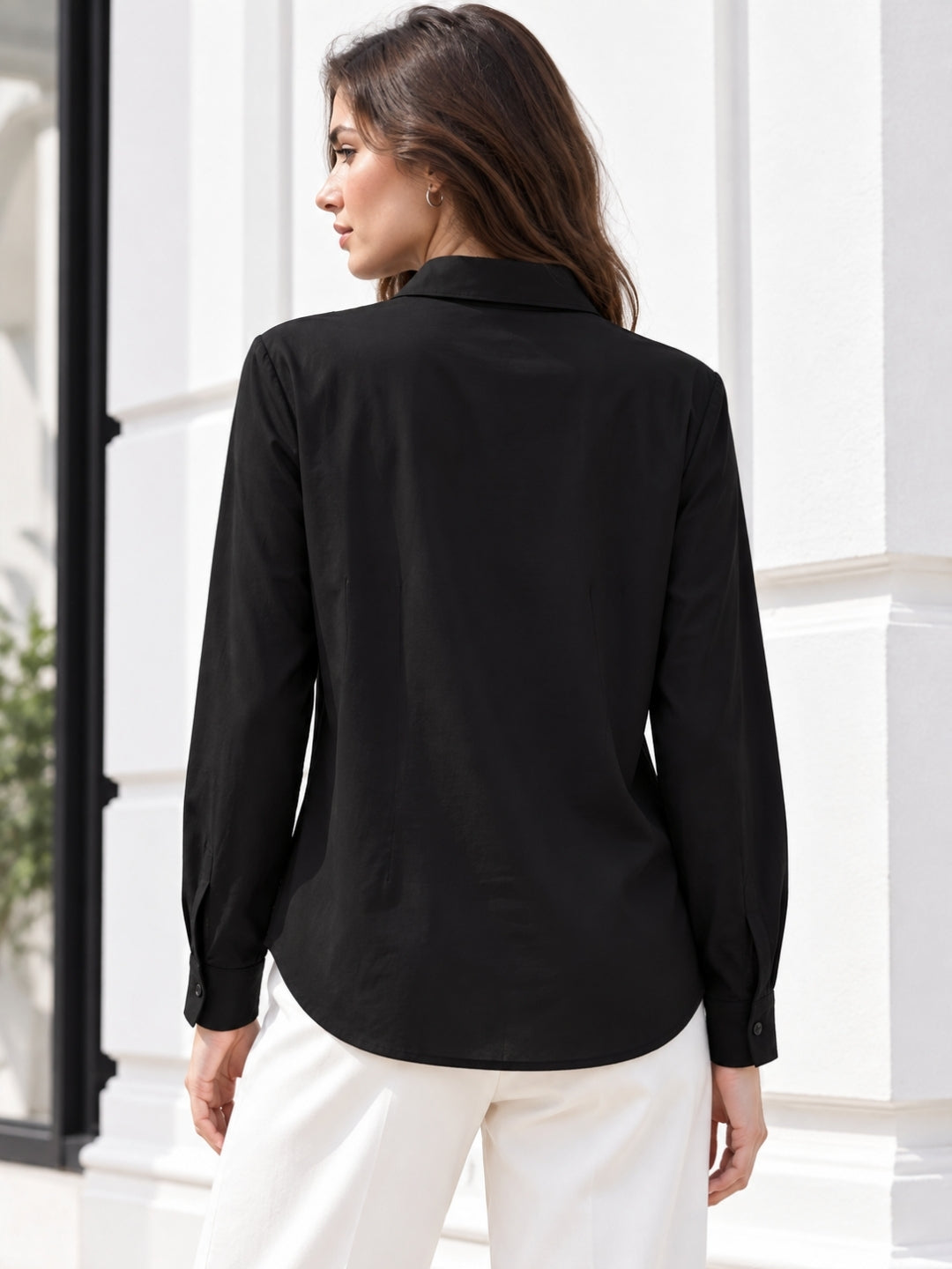 Clobug Women Full Sleeve Formal Shirt