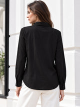 Clobug Women Full Sleeve Formal Shirt