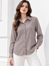 Clobug Women Full Sleeve Formal Shirt