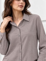 Clobug Women Full Sleeve Formal Shirt