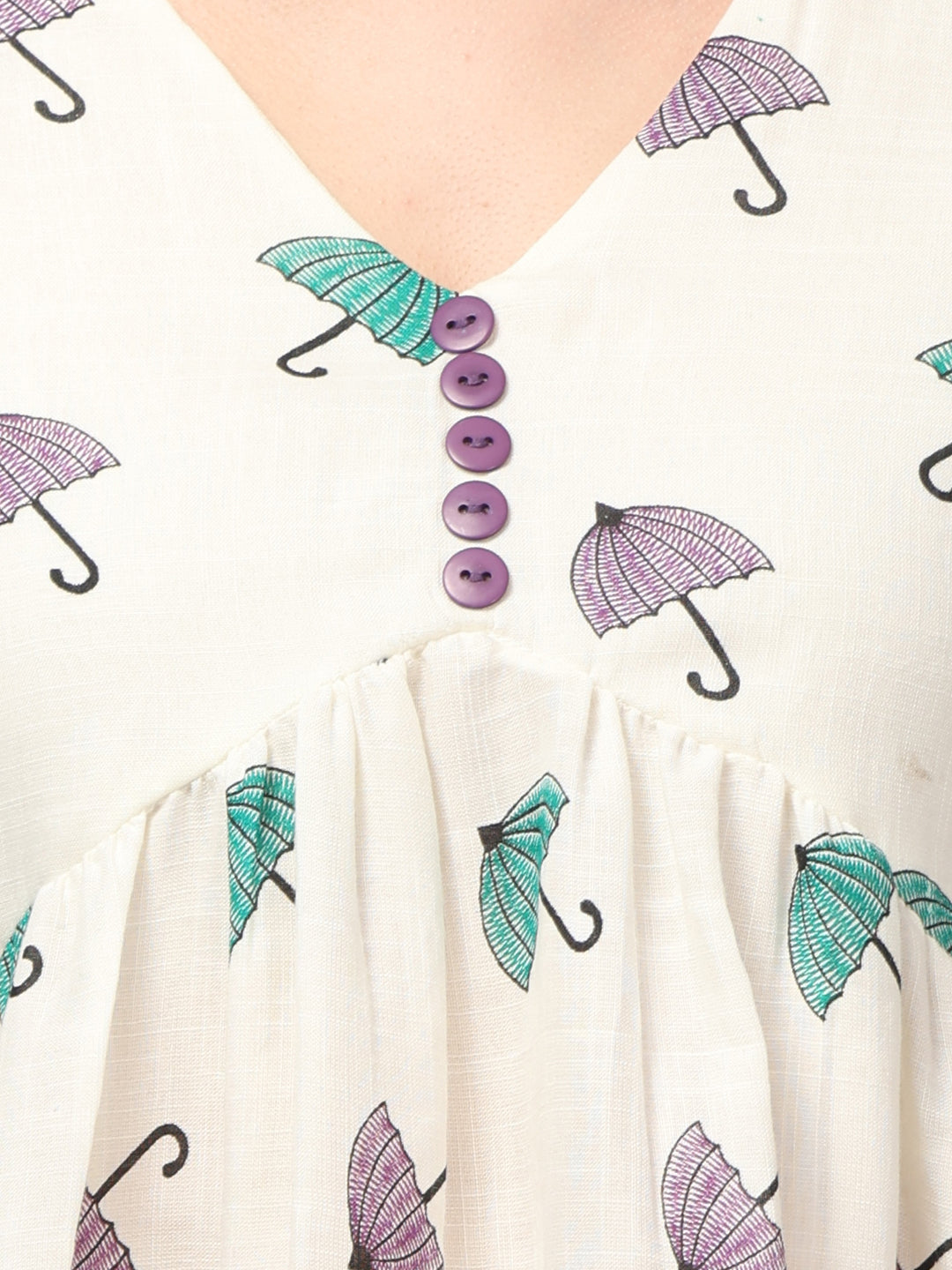 Clobug Women Floral Printed Top