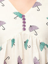 Clobug Women Floral Printed Top