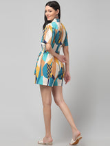Clobug Women Stylish Printed Dress– Trendy Summer Dress