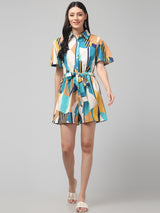 Clobug Women Stylish Printed Dress– Trendy Summer Dress