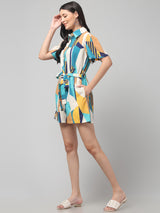 Clobug Women Stylish Printed Dress– Trendy Summer Dress