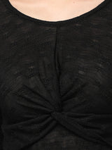 Clobug Stylish Printed Sheer Top for Women – Trendy Summer Top