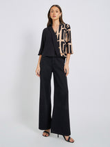 Clobug women V Neck Top