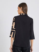 Clobug women V Neck Top