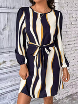 Clobug Women Crepe Printed Short Dress