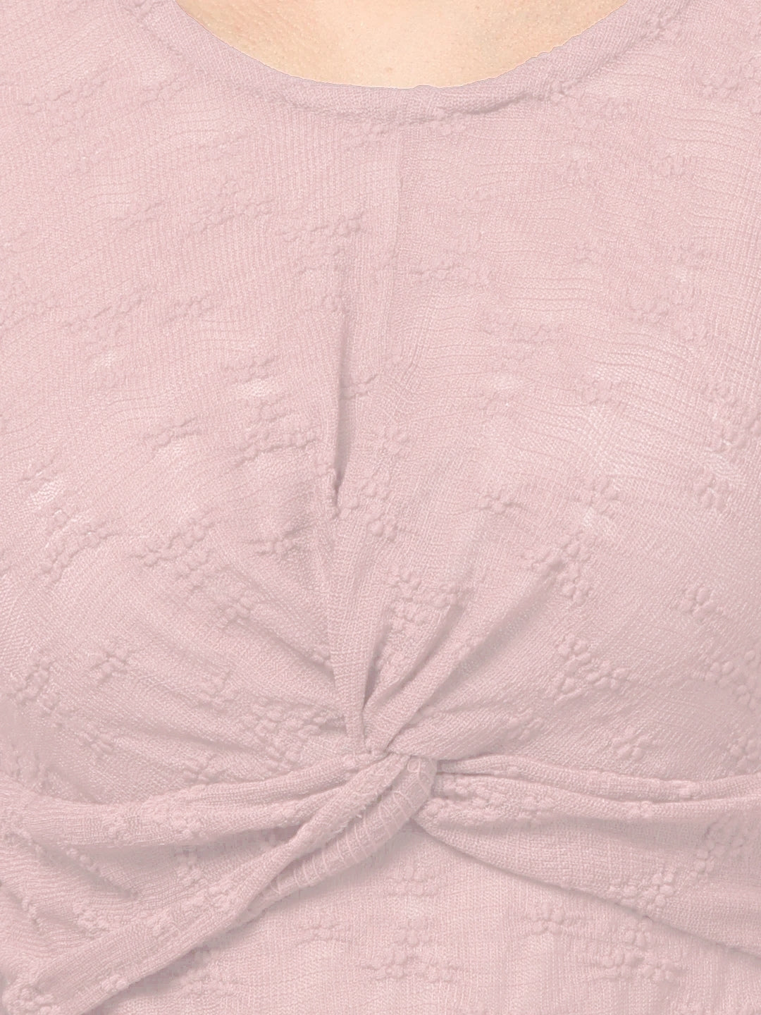 Clobug Stylish Sheer Full Sleeve Cotton Blend Top for Women – Trendy Korean Summer Top