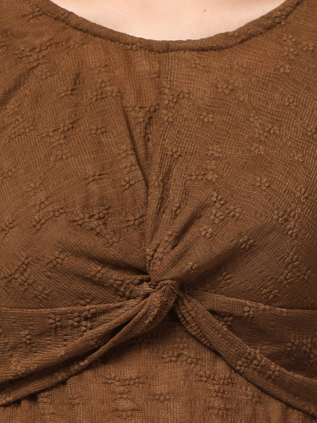 Clobug Stylish Sheer Full Sleeve Cotton Blend Top for Women – Trendy Korean Summer Top