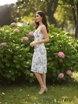 Clobug Women Floral Printed Dress