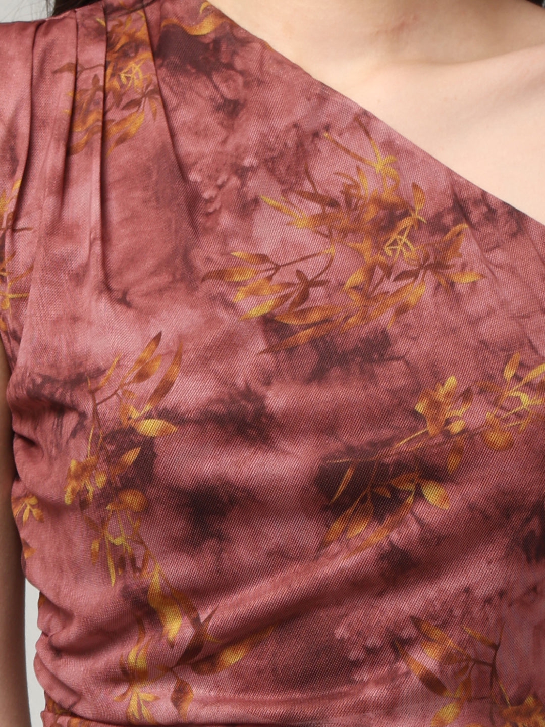 Clobug Stylish Printed Crop Top for Women – Trendy Summer Top