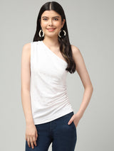 Clobug Stylish Solid Top for Women – Trendy Summer Top