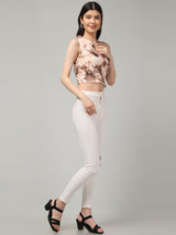 Clobug Stylish Printed Top for Women – Trendy Summer Top