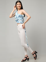 Clobug Stylish Printed Top for Women – Trendy Summer Top