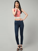 Clobug Stylish Printed Crop Top for Women – Trendy Summer Top