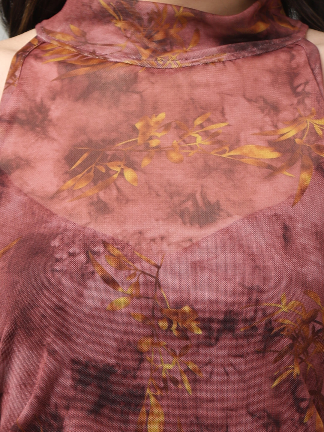 Clobug Stylish Printed Crop Top for Women – Trendy Summer Top