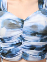 Clobug Stylish Printed Crop Top for Women – Trendy Summer Top