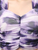 Clobug Stylish Printed Crop Top for Women – Trendy Summer Top