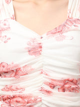 Clobug Stylish Printed Crop Top for Women – Trendy Summer Top