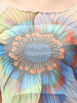 Clobug Stylish Printed Crop Top for Women – Trendy Summer Top