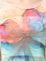 Clobug Stylish Printed Crop Top for Women – Trendy Summer Top