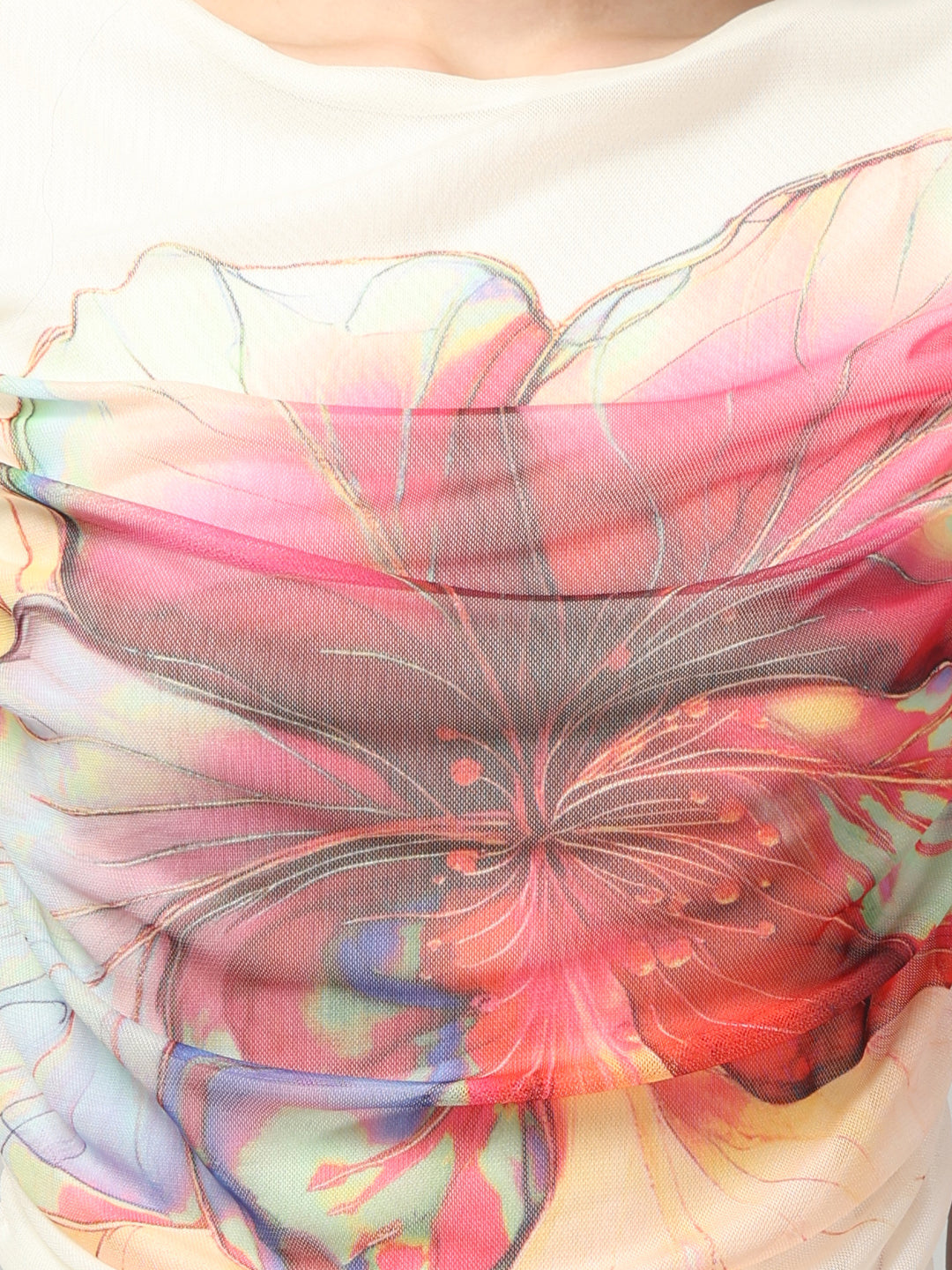 Clobug Stylish Printed Crop Top for Women – Trendy Summer Top