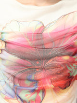 Clobug Stylish Printed Crop Top for Women – Trendy Summer Top