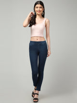 Clobug Stylish Solid Crop Top for Women – Trendy Summer Top