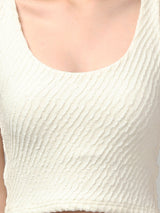 Clobug Stylish Solid Crop Top for Women – Trendy Summer Top