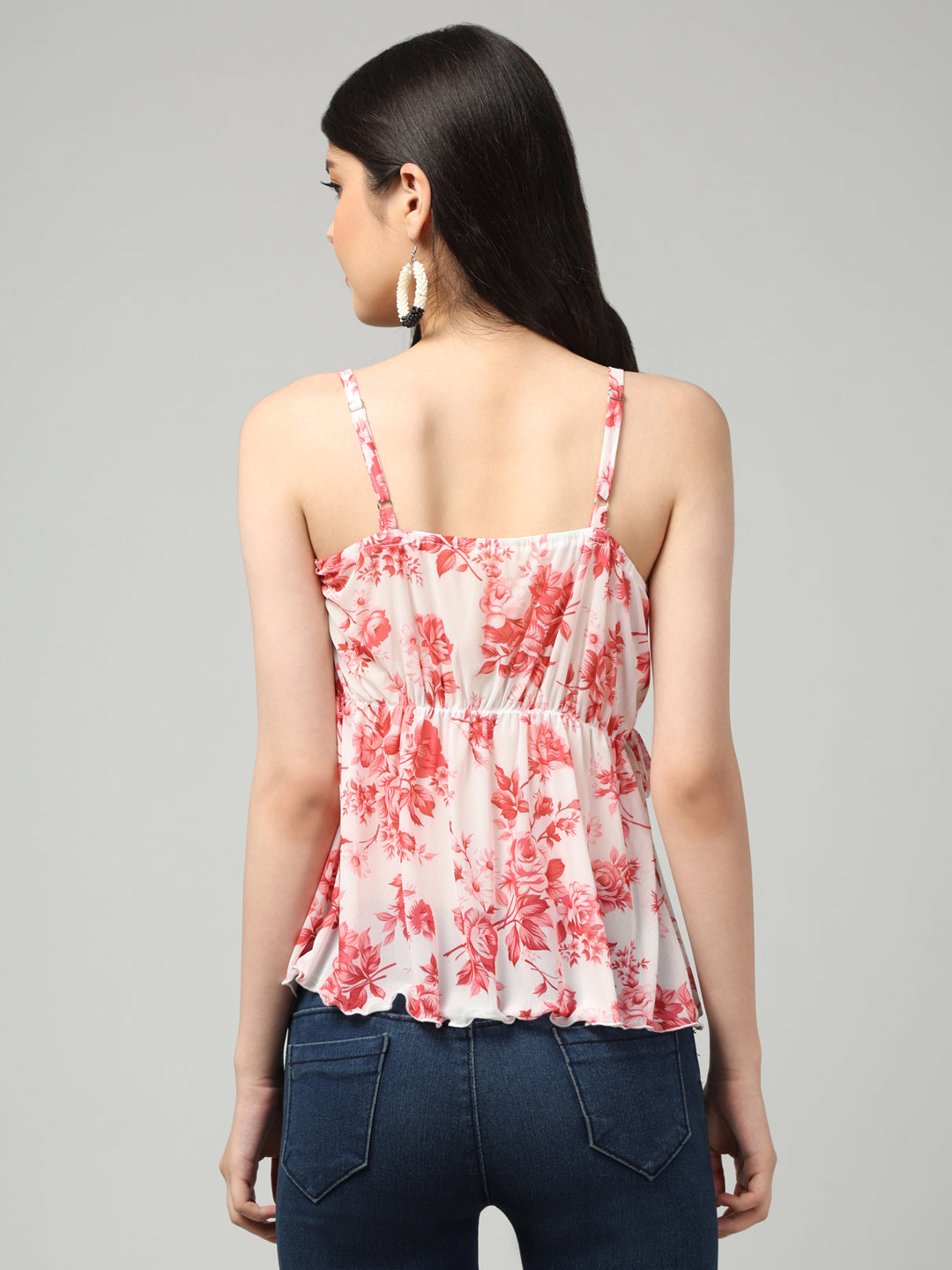 Clobug Stylish Printed Top for Women – Trendy Summer Top