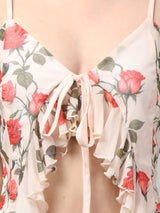 Clobug Stylish Printed Crop Top for Women – Trendy Summer Top