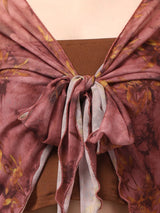 Clobug Stylish Printed Crop Top for Women – Trendy Summer Top