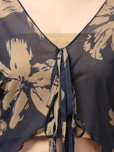 Clobug Stylish Printed Crop Top for Women – Trendy Summer Top