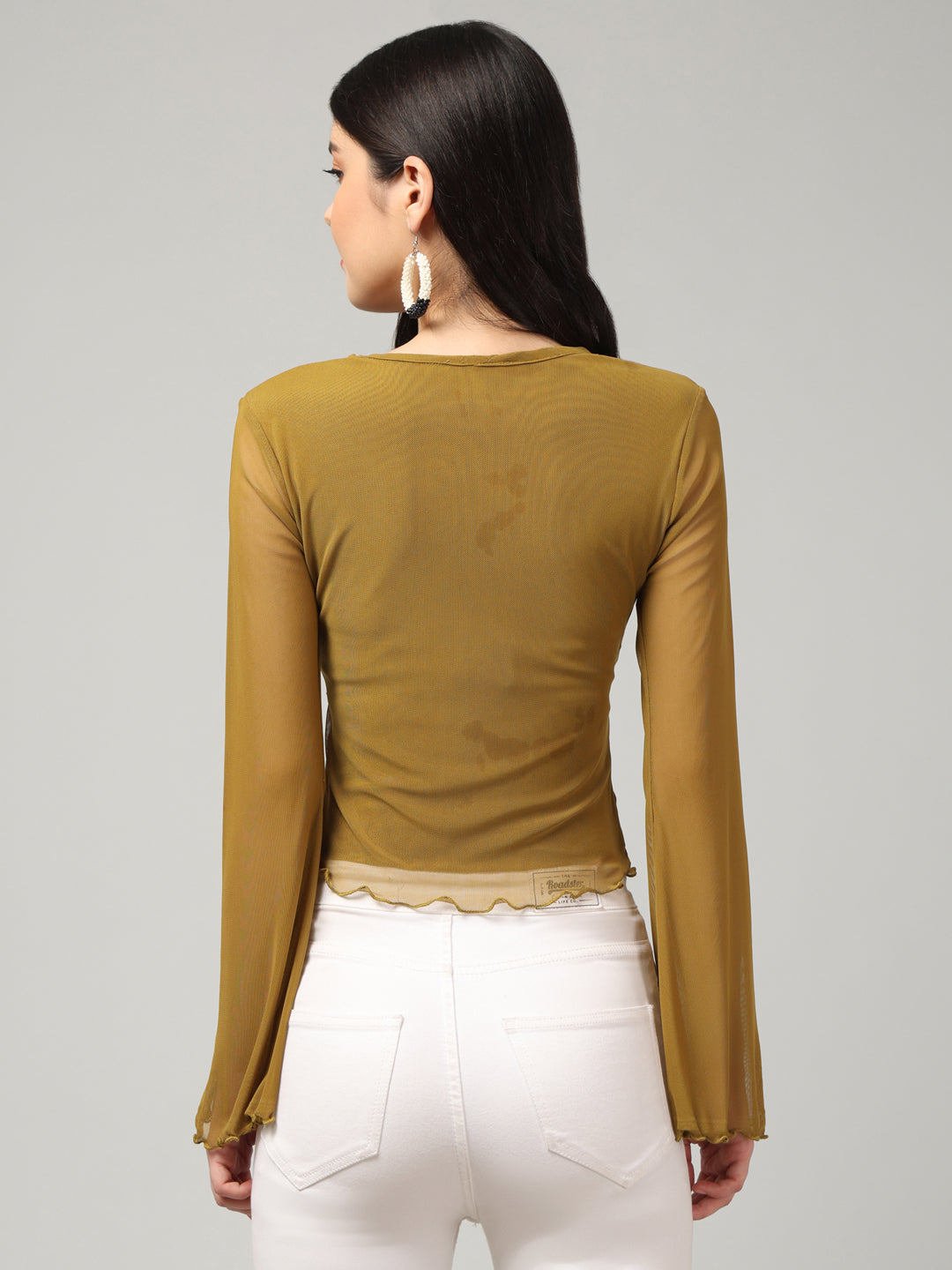 Clobug Stylish Solid Crop Top for Women – Trendy Summer Top