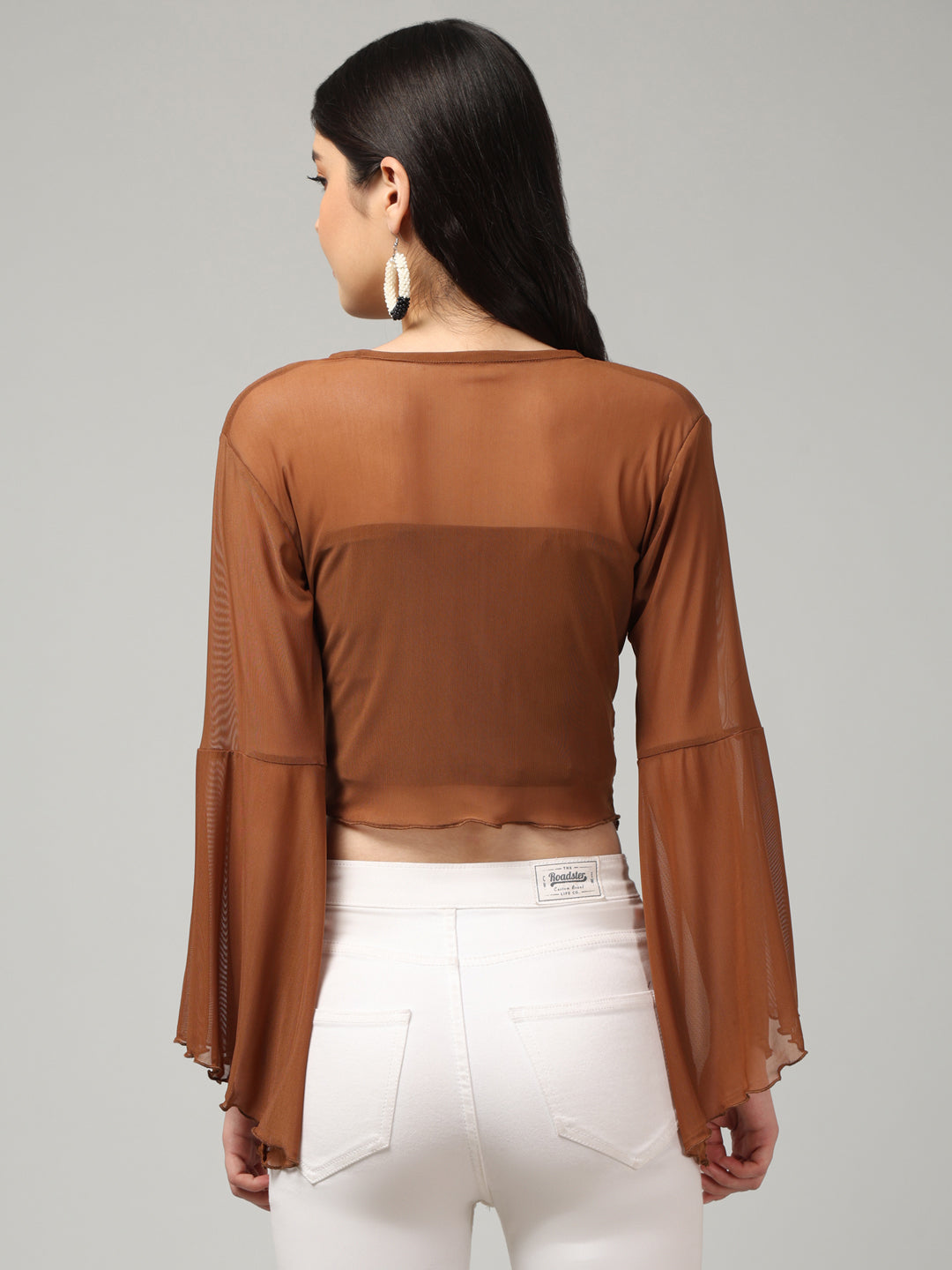 Clobug Stylish Solid Crop Top for Women – Trendy Summer Top