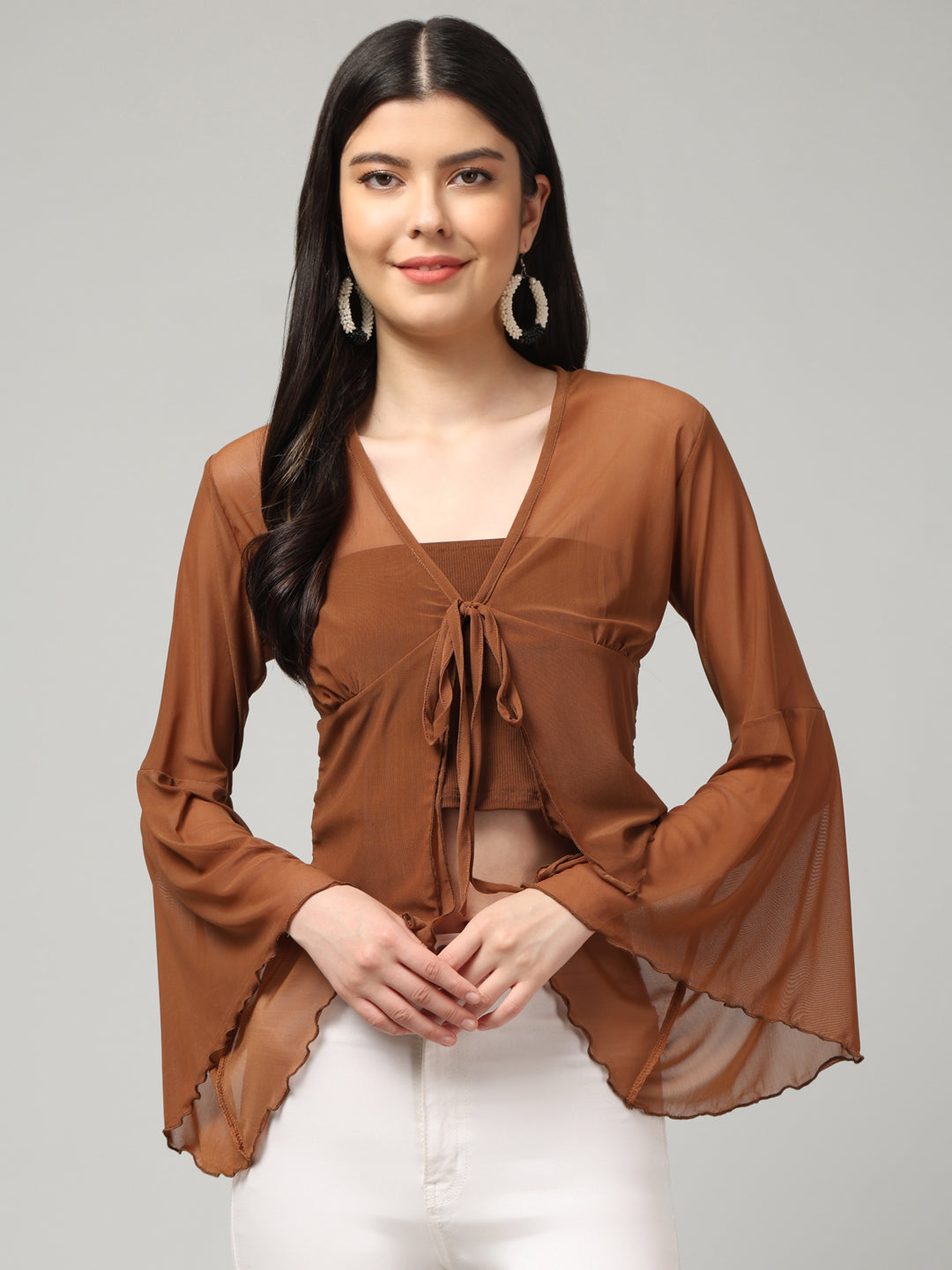 Clobug Stylish Solid Crop Top for Women – Trendy Summer Top