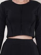 Clobug Women Soild Full Sleeve Cotton Blend Top & Pant Co-ord Set