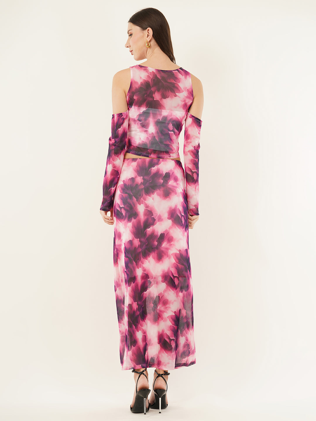 Clobug Women Printed Full Sleeve Co-ord Set