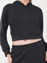 Clobug Women Cotton Blend Sweatshirt Top With Trackpant Co-ord Set