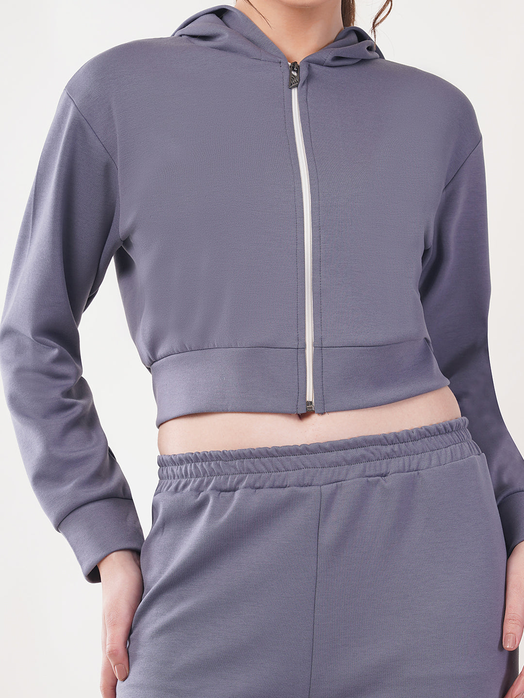 Clobug Women Cotton Blend Sweatshirt Top With Trackpant Co-ord Set