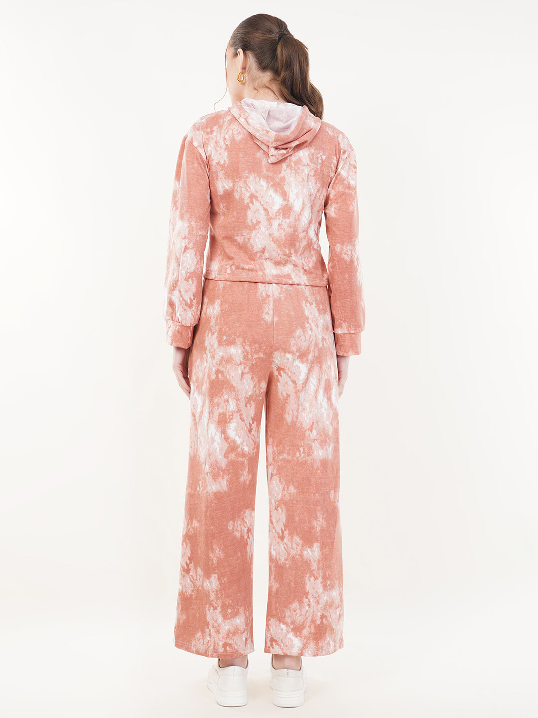 Clobug Women Cotton Blend Sweatshirt With Trackpant Co-ord Set